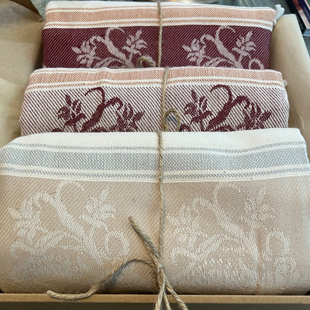 3 Authentic 100% Natural COTTON Turkish Towel Peshtemal (70”L X 36”W )